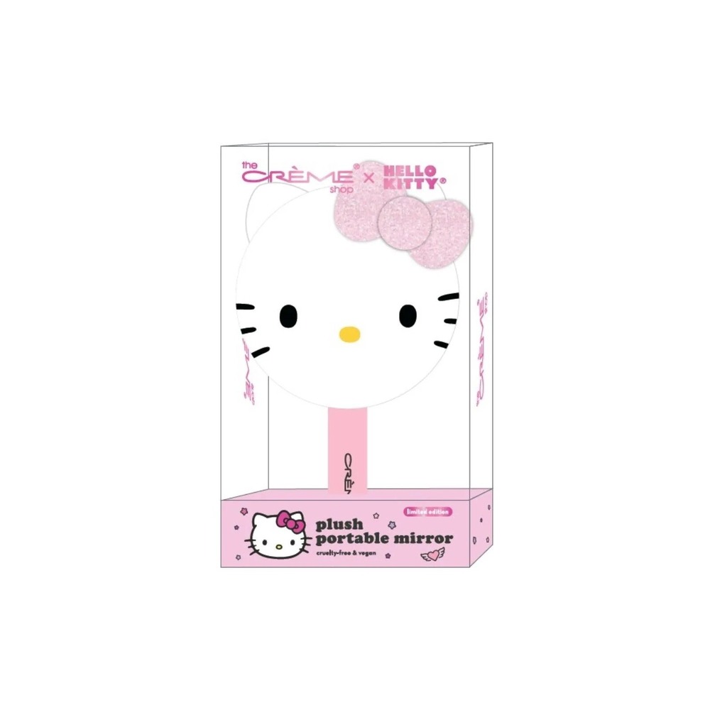 The Creme Shop Hello Kitty‎ Plush Portable Mirror Limited Edition by Sanrio